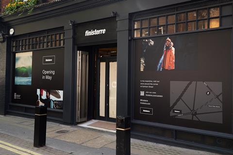 Exterior of Finisterre, Covent Garden, London